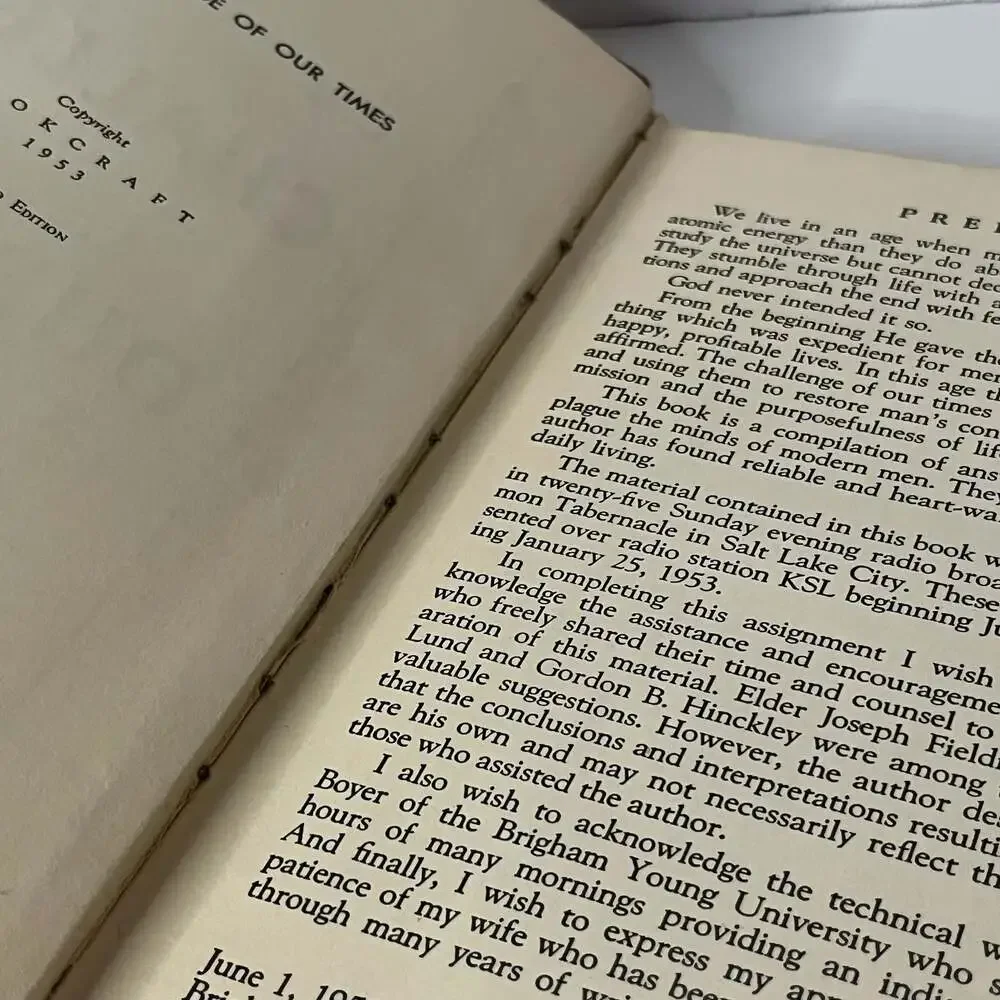The Challenge of Our Times by W. Cleon Skousen, 1953 Second Edition